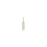 Baguette Bar Charm Pendant