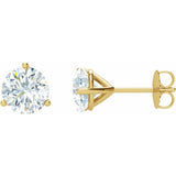 14K Yellow Gold 1 1/2 CTW Natural Diamond Stud Earrings