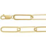 14K Yellow Gold-Filled 6.2 mm Paperclip-Style 20