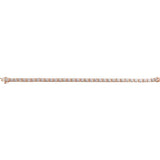 14K Rose Gold 8 CTW Lab-Grown Diamond Line 7 1/4" Bracelet