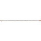 14K Rose Gold 2 CTW Lab-Grown Diamond Line 7" Bracelet