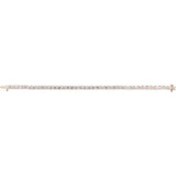 14K Rose Gold 10 CTW Lab-Grown Diamond Line 7" Bracelet