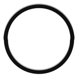 14K White Gold 1 mm Flat Band Size 5.5