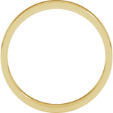 10K Yellow Gold 3 mm Flat Band Size 11