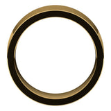 14K Yellow Gold 8 mm Comfort-Fit Flat Band Size 14.5