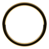14K Yellow Gold 2 mm Flat Comfort Fit Light Band Size 6