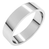 Platinum 5 mm Flat Band Size 9