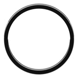 18K White Gold 2.5 mm Flat Band Size 7