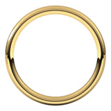 18K Yellow Gold 2 mm Comfort-Fit European-Style Band Size 5.5