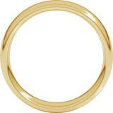 14K Yellow Gold 5 mm Comfort-Fit European-Style Band Size 9.5