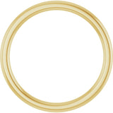 14K Yellow Gold 1.5 mm Comfort-Fit European-Style Band Size 5.5