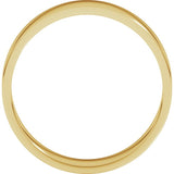 10K Yellow Gold 5.5 mm Flat Band Size 9
