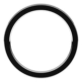 Sterling Silver 2 mm Comfort-Fit Flat Band Size 10