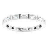 Bezel-Set Eternity Band