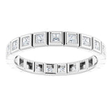 Bezel-Set Eternity Band