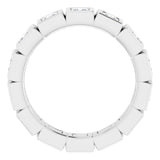 Bezel-Set Eternity Band