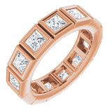 Bezel-Set Eternity Band