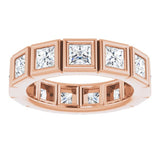 Bezel-Set Eternity Band