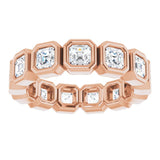 Bezel-Set Eternity Band