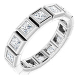 Bezel-Set Eternity Band