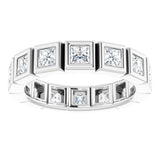 Bezel-Set Eternity Band