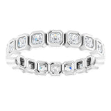 Bezel-Set Eternity Band