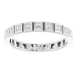 Bezel-Set Eternity Band