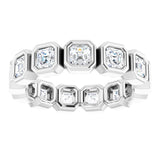 Bezel-Set Eternity Band