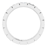 Bezel-Set Eternity Band