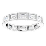 Bezel-Set Eternity Band