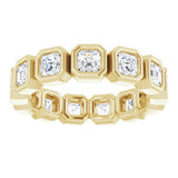 Bezel-Set Eternity Band