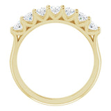 14K Yellow 1 3/4 CTW Natural Diamond Anniversary Band