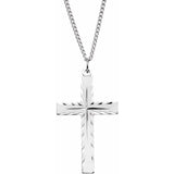 Sterling Silver Cross 24