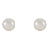 Pearl Stud Earrings