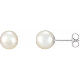 Pearl Stud Earrings