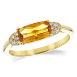 14Kt Gold Ladies Diamond Ring