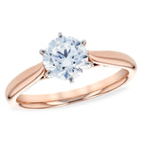 14KT Gold Semi-Mount Engagement Ring